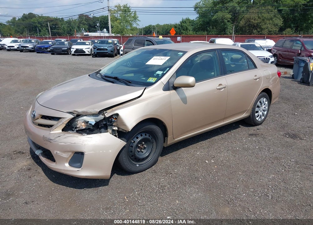 2012 TOYOTA COROLLA LE VIN: 2T1BU4EE2CC895879