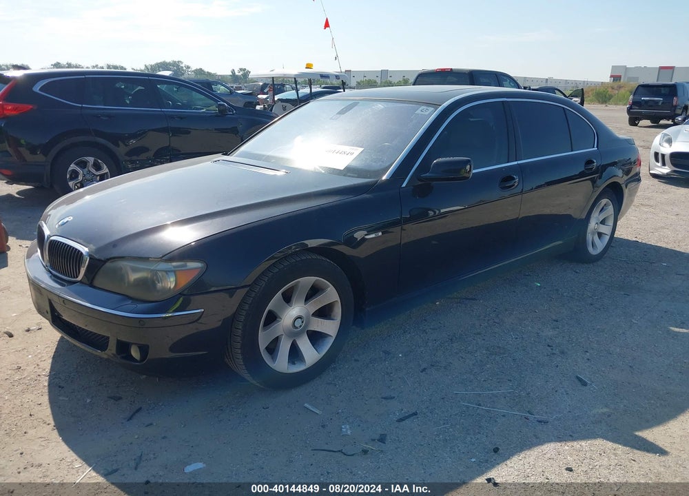 2006 BMW 750LI VIN: WBAHN83526DT25208