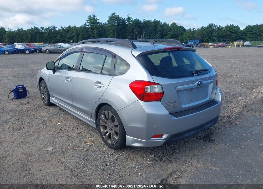 2013 SUBARU IMPREZA 2.0I SPORT PREMIUM VIN: JF1GPAL61D1868496