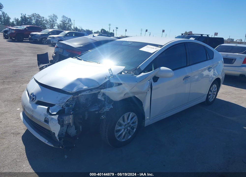 2014 TOYOTA PRIUS PLUG-IN ADVANCED VIN: JTDKN3DP3E3055843