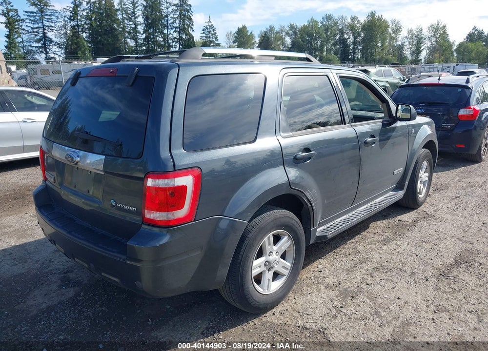 2008 FORD ESCAPE HYBRID VIN: 1FMCU59H18KA06635