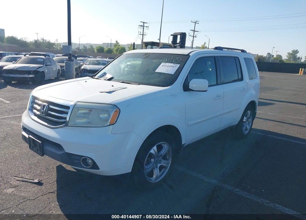 2012 HONDA PILOT EX-L VIN: 5FNYF3H58CB033787