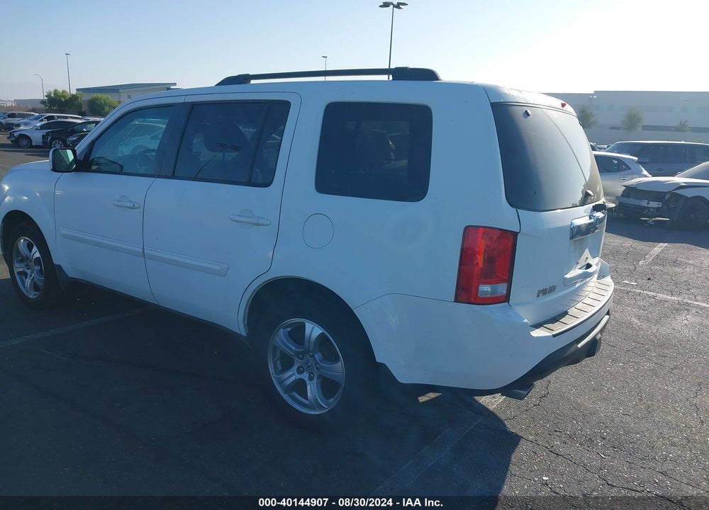 2012 HONDA PILOT EX-L VIN: 5FNYF3H58CB033787