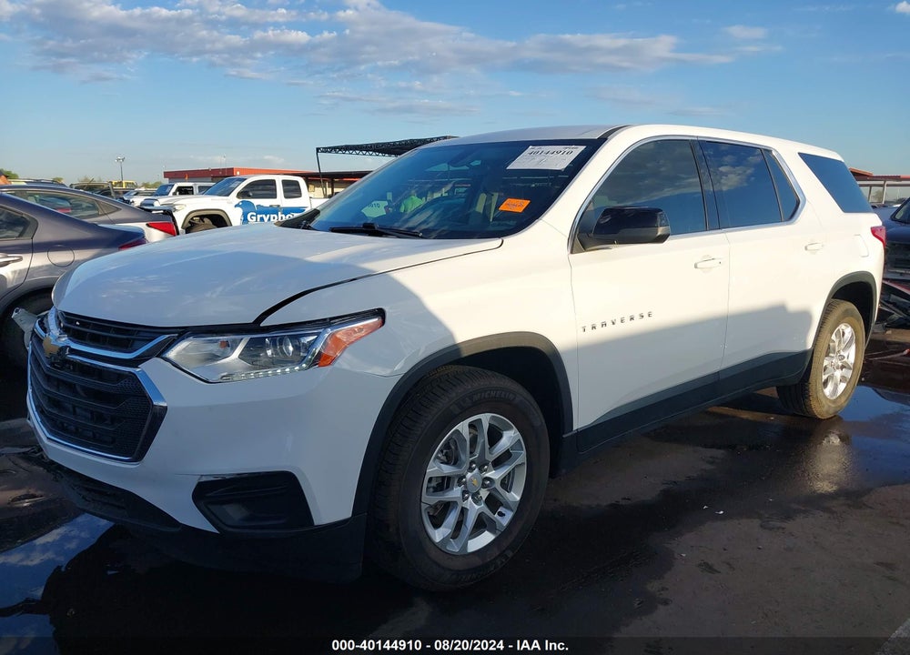 2021 CHEVROLET TRAVERSE FWD LS VIN: 1GNERFKW0MJ128374