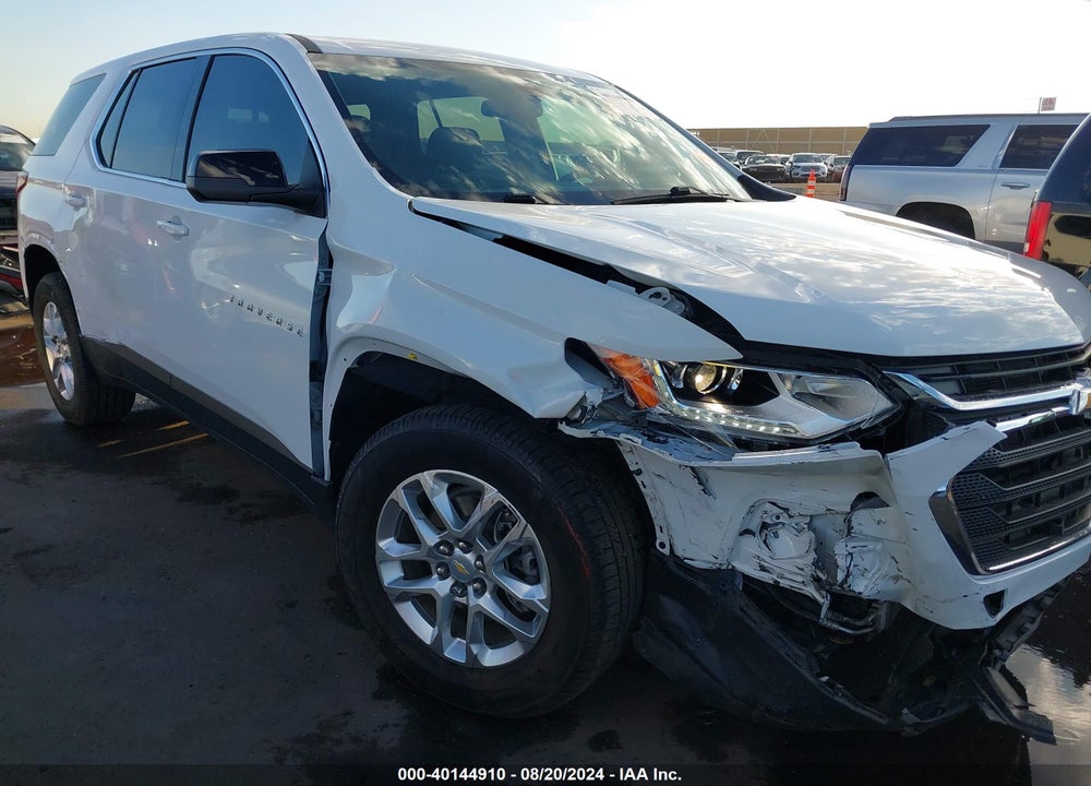 2021 CHEVROLET TRAVERSE FWD LS VIN: 1GNERFKW0MJ128374