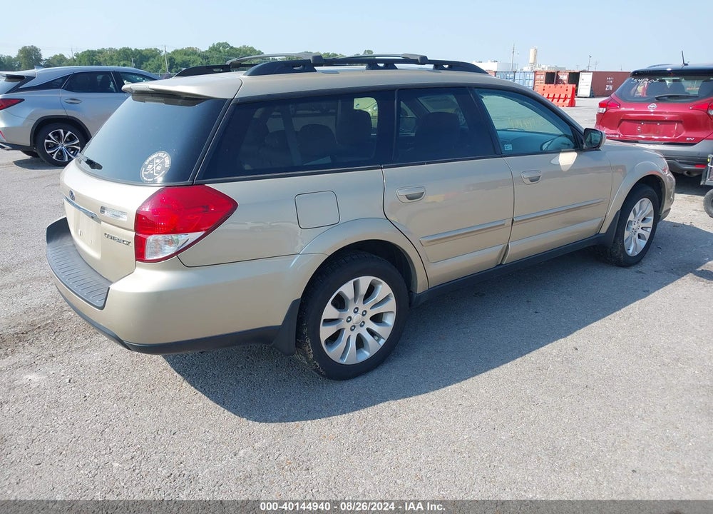 2009 SUBARU OUTBACK 2.5I LIMITED VIN: 4S4BP66CX97345531