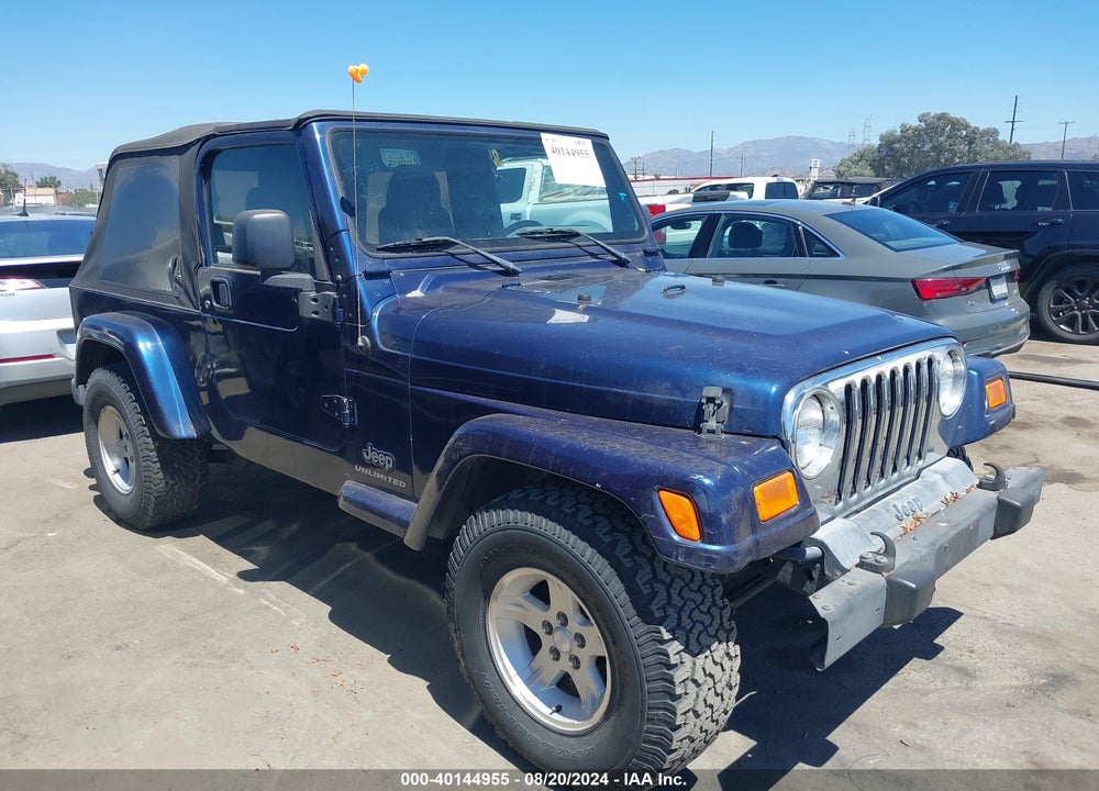 2005 JEEP WRANGLER UNLIMITED VIN: 1J4FA44S85P303689