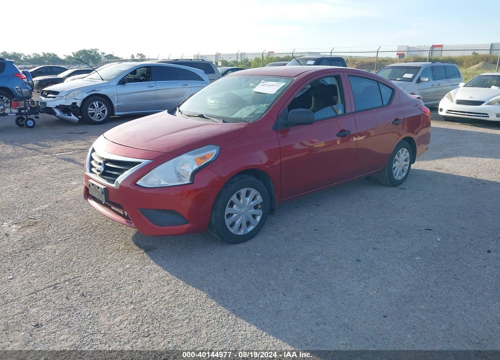 2015 NISSAN VERSA 1.6 S+ VIN: 3N1CN7AP2FL814524