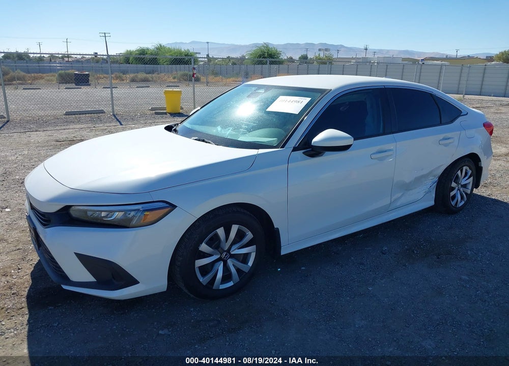 2023 HONDA CIVIC LX VIN: 2HGFE2F29PH538154