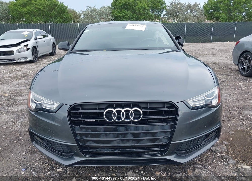 2014 AUDI A5 2.0T PREMIUM VIN: WAUMFAFR6EA011627