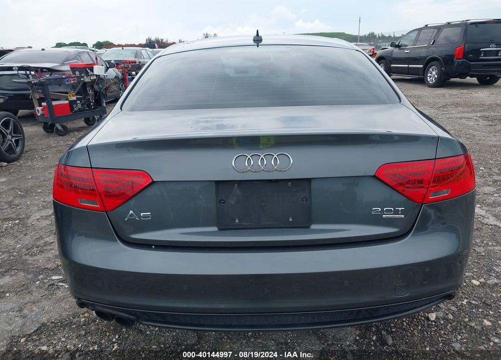 2014 AUDI A5 2.0T PREMIUM VIN: WAUMFAFR6EA011627