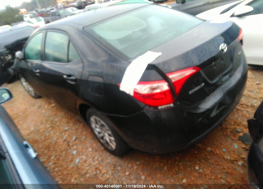 2018 TOYOTA COROLLA LE VIN: 2T1BURHE3JC061609