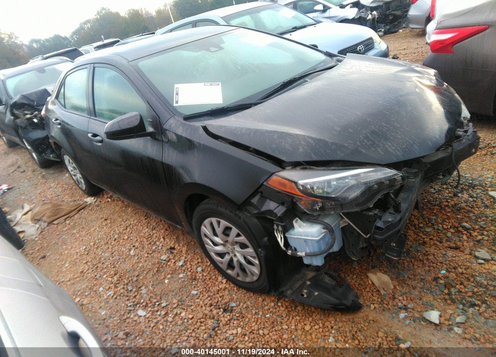 2018 TOYOTA COROLLA LE VIN: 2T1BURHE3JC061609