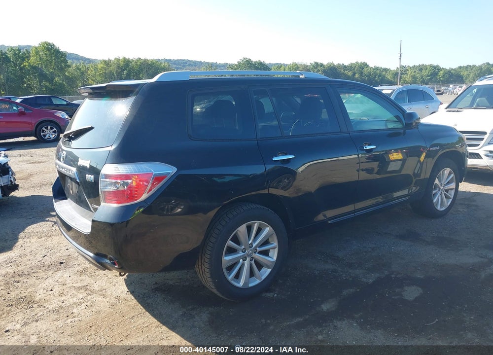 2008 TOYOTA HIGHLANDER HYBRID LIMITED VIN: JTEEW44A282012791