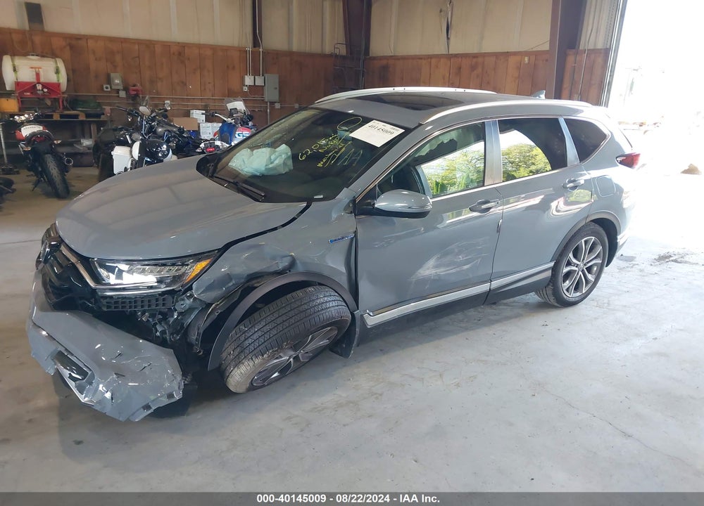 2022 HONDA CR-V HYBRID TOURING VIN: 5J6RT6H90NL034623