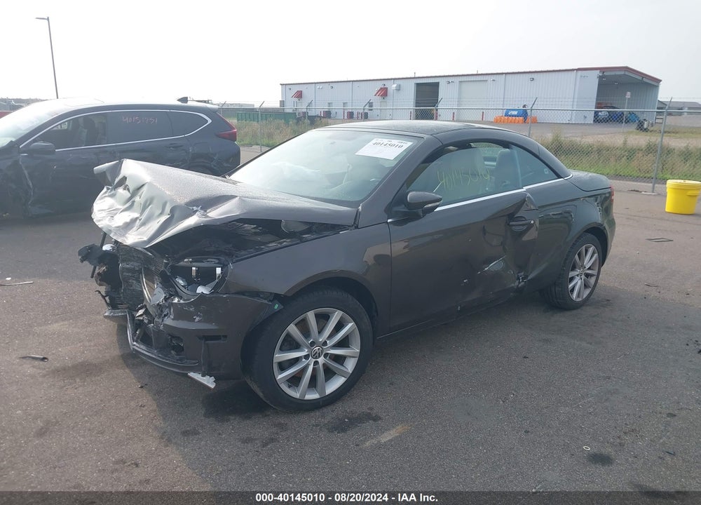 2014 VOLKSWAGEN EOS KOMFORT VIN: WVWBW8AH9EV003144