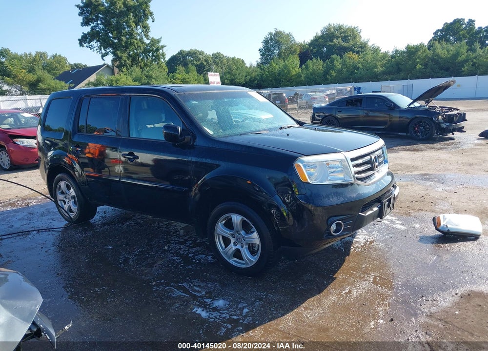 2013 HONDA PILOT EX-L VIN: 5FNYF4H7XDB085222