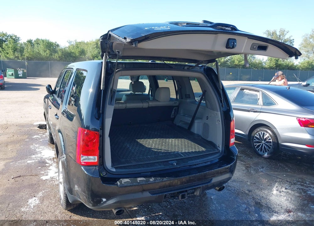 2013 HONDA PILOT EX-L VIN: 5FNYF4H7XDB085222