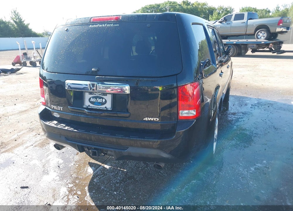 2013 HONDA PILOT EX-L VIN: 5FNYF4H7XDB085222