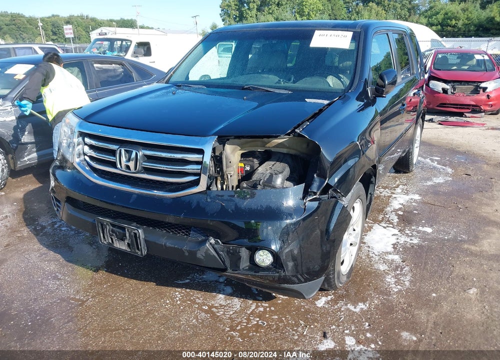 2013 HONDA PILOT EX-L VIN: 5FNYF4H7XDB085222