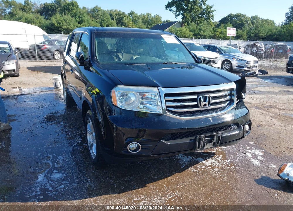 2013 HONDA PILOT EX-L VIN: 5FNYF4H7XDB085222