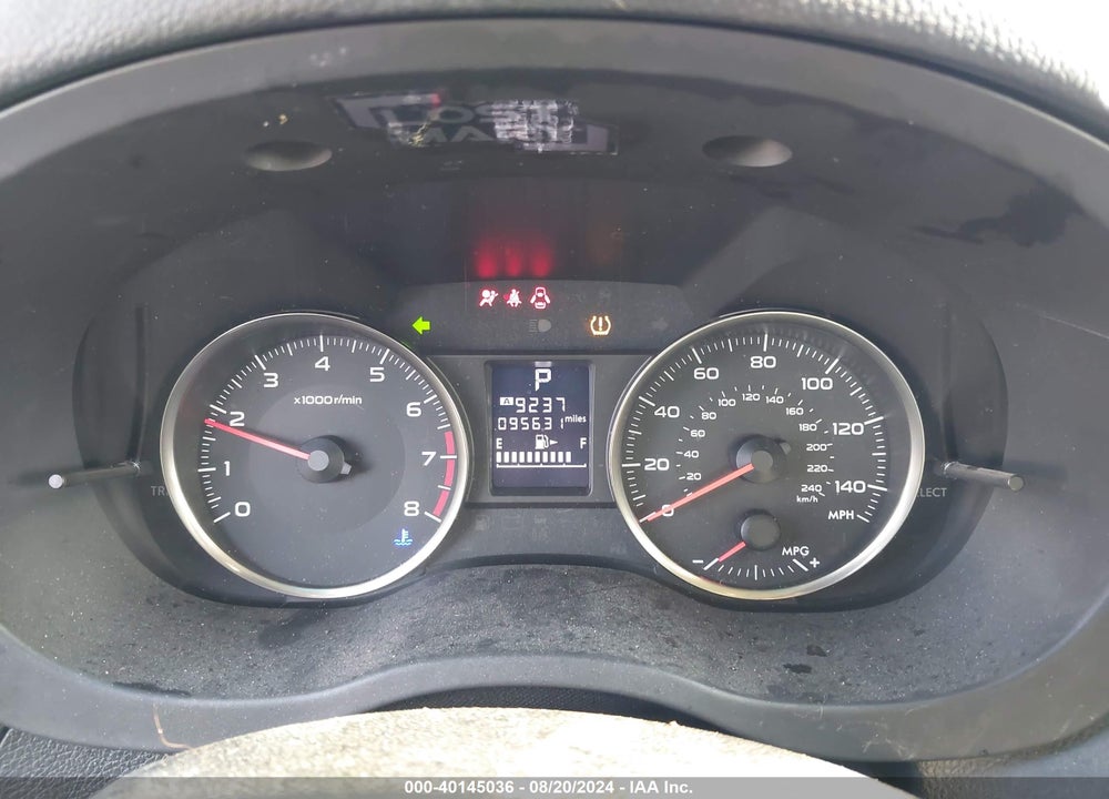 2015 SUBARU IMPREZA 2.0I PREMIUM VIN: JF1GJAK65FH009182