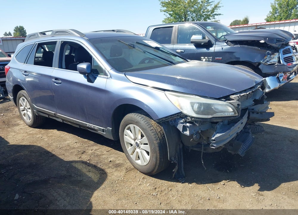 2016 SUBARU OUTBACK 2.5I PREMIUM VIN: 4S4BSACC1G3349624