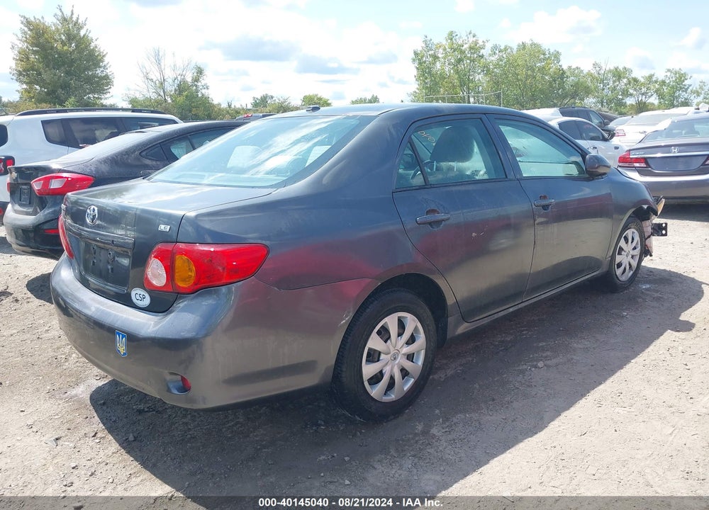 2010 TOYOTA COROLLA LE VIN: 2T1BU4EE0AC226037