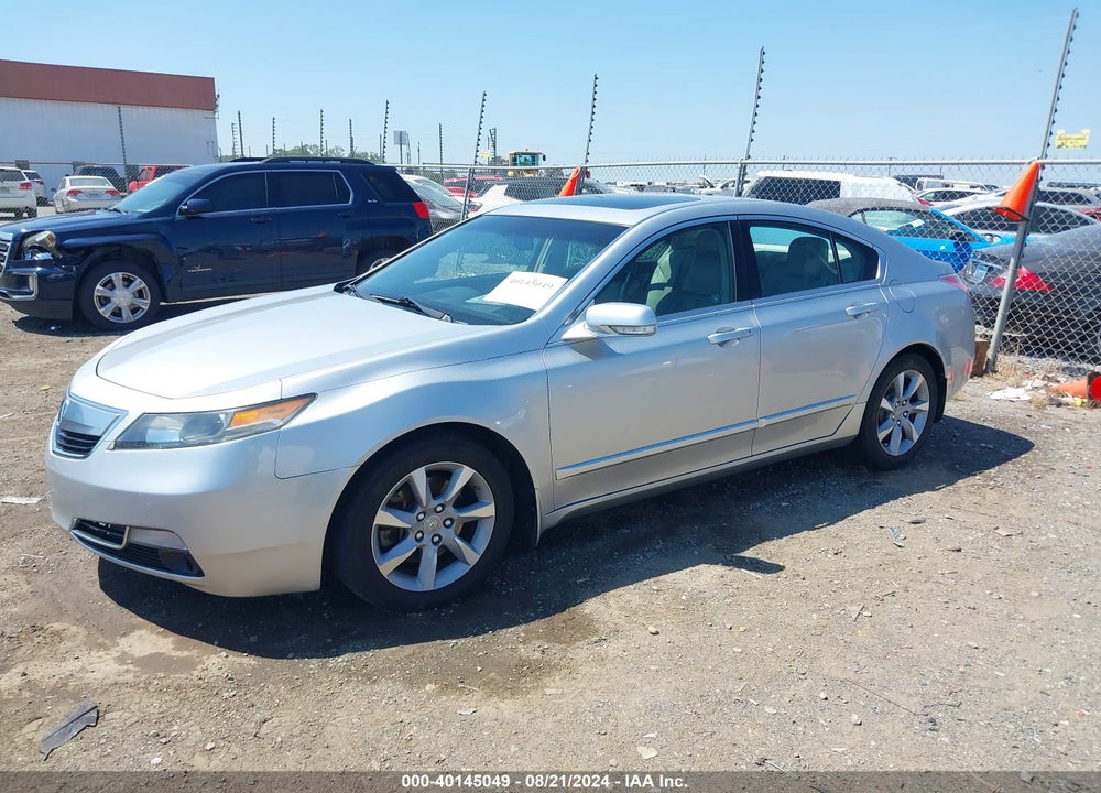 2012 ACURA TL VIN: 19UUA8F23CA012567