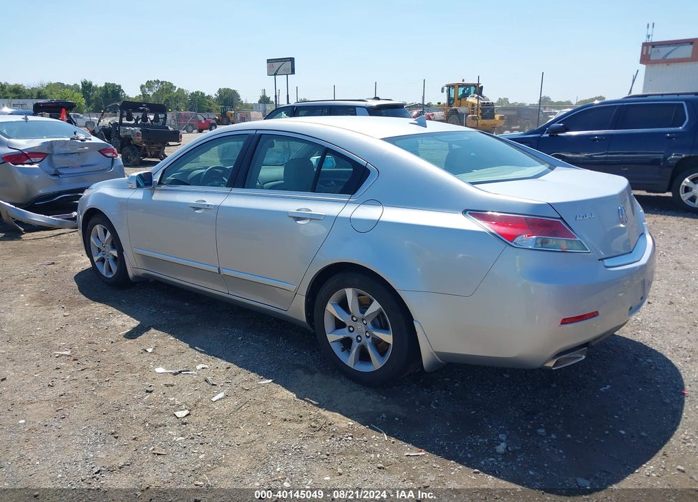 2012 ACURA TL VIN: 19UUA8F23CA012567