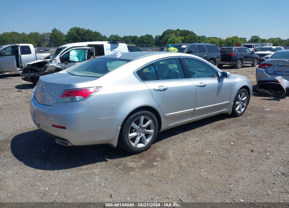 2012 ACURA TL VIN: 19UUA8F23CA012567