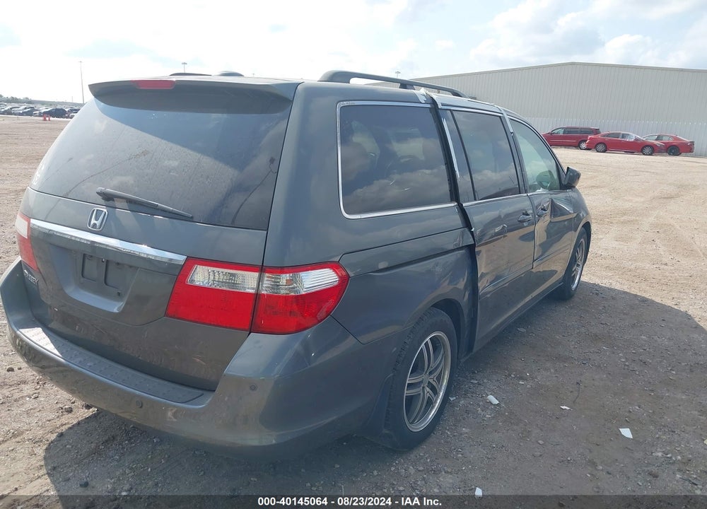 2007 HONDA ODYSSEY TOURING VIN: 5FNRL38847B108479