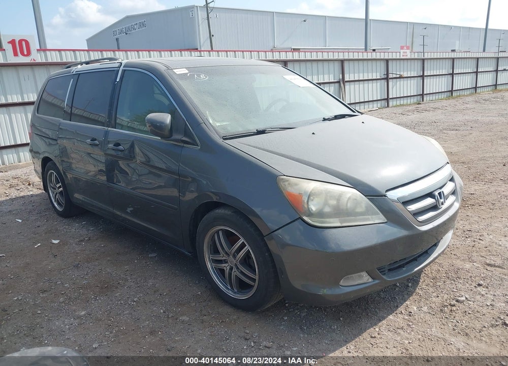 2007 HONDA ODYSSEY TOURING VIN: 5FNRL38847B108479