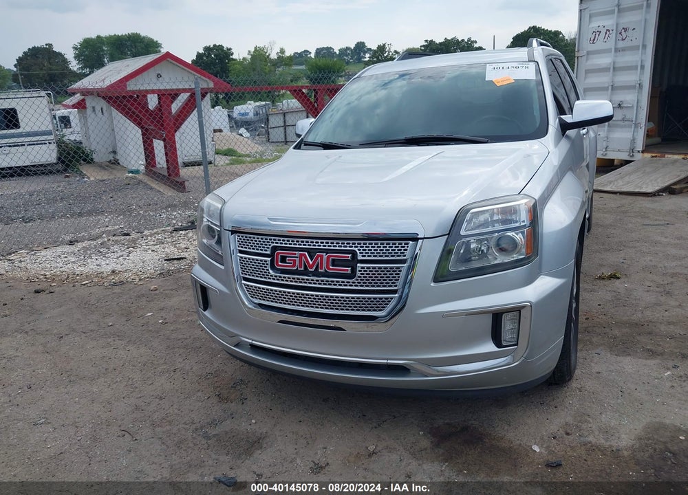 2017 GMC TERRAIN DENALI VIN: 2GKFLRE37H6101553