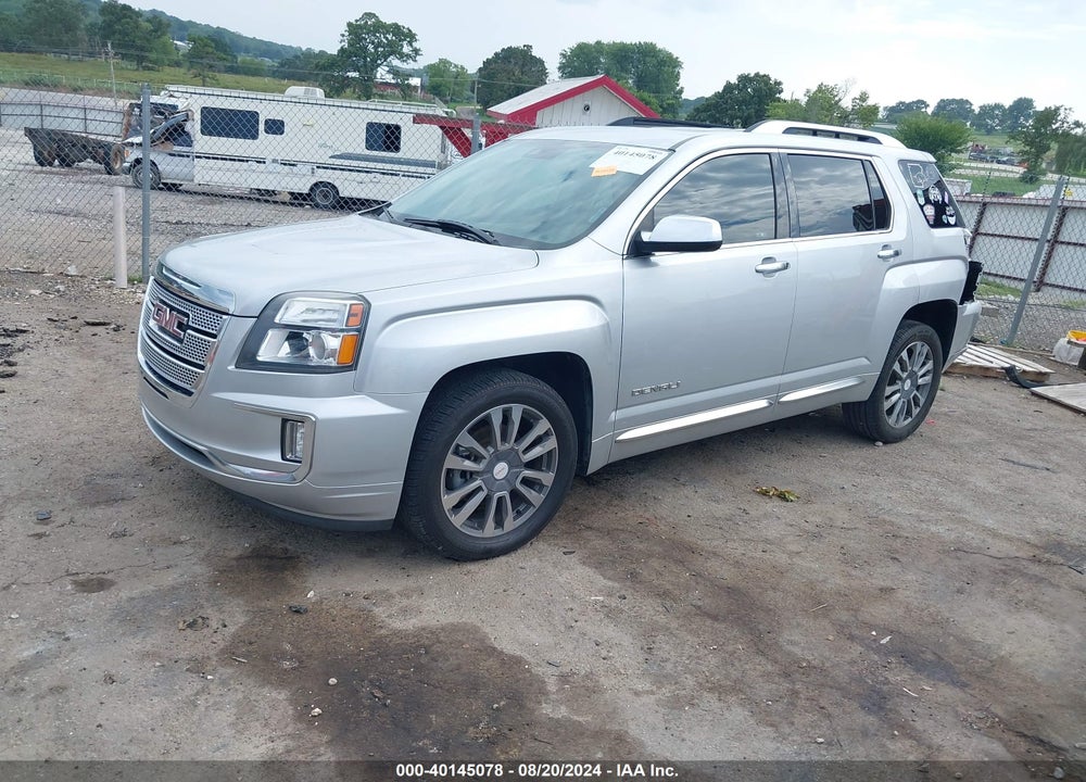2017 GMC TERRAIN DENALI VIN: 2GKFLRE37H6101553