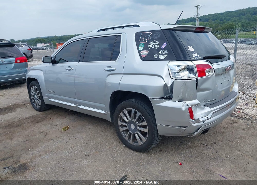 2017 GMC TERRAIN DENALI VIN: 2GKFLRE37H6101553