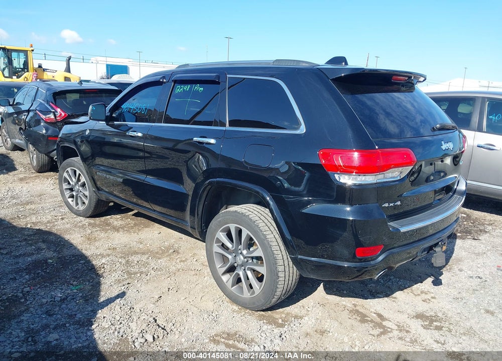 2017 JEEP GRAND CHEROKEE OVERLAND 4X4 VIN: 1C4RJFCG9HC695315