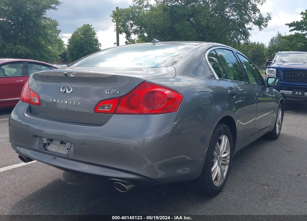 2013 INFINITI G37X VIN: JN1CV6AR9DM769967