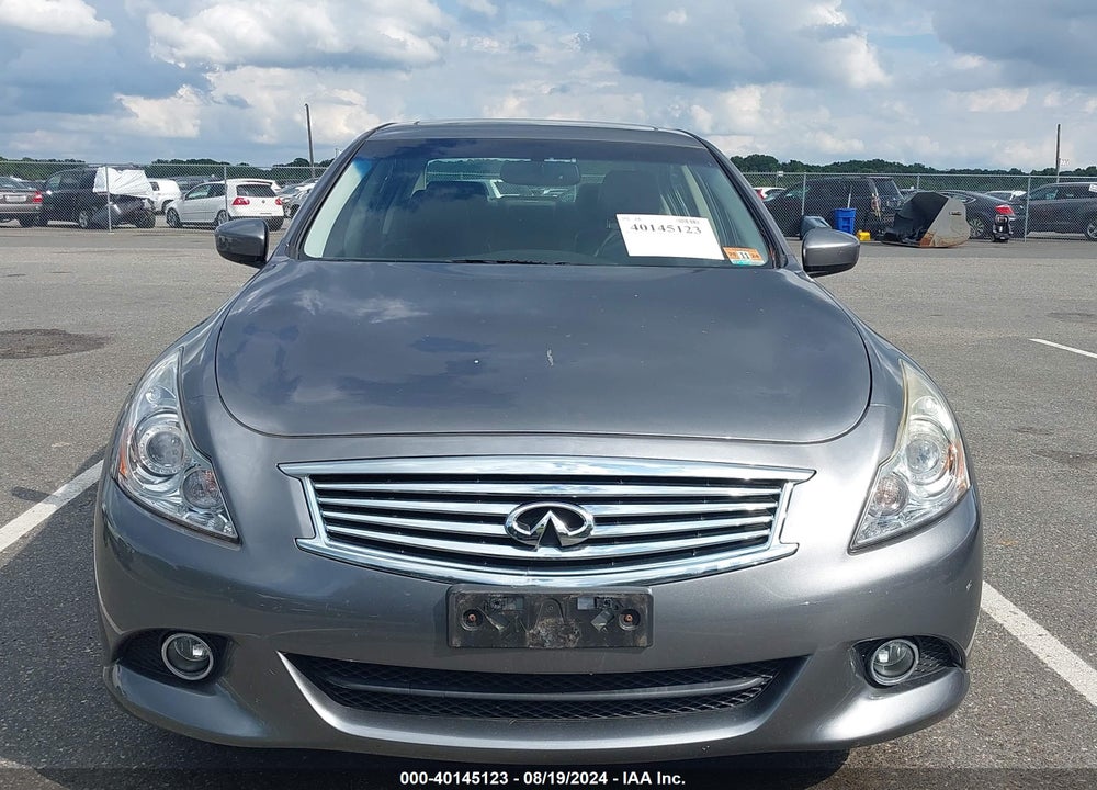 2013 INFINITI G37X VIN: JN1CV6AR9DM769967