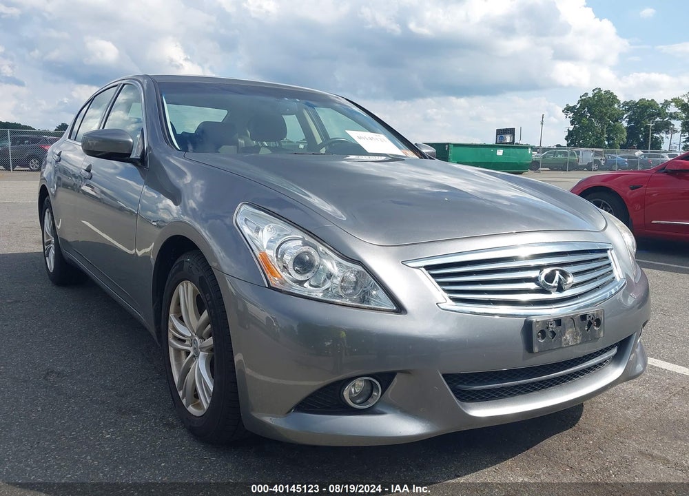 2013 INFINITI G37X VIN: JN1CV6AR9DM769967