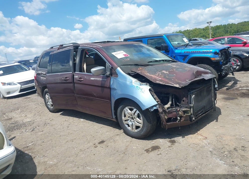2007 HONDA ODYSSEY EX-L VIN: 5FNRL38627B418709