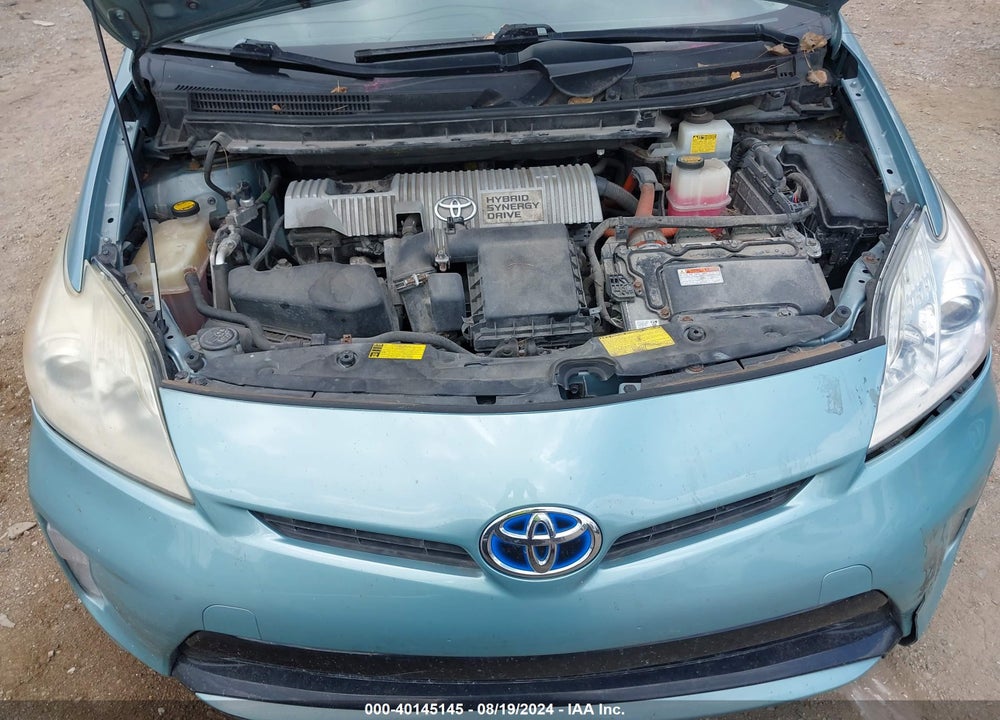 2013 TOYOTA PRIUS THREE VIN: JTDKN3DU5D1635143