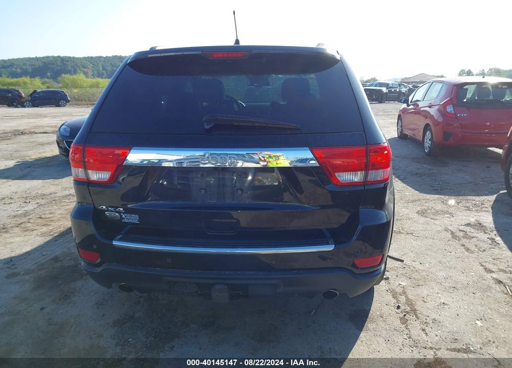 2013 JEEP GRAND CHEROKEE OVERLAND VIN: 1C4RJFCT7DC590733
