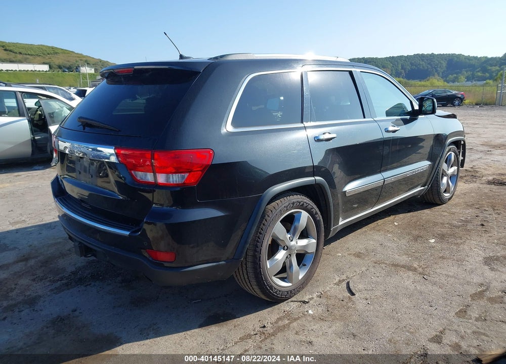 2013 JEEP GRAND CHEROKEE OVERLAND VIN: 1C4RJFCT7DC590733