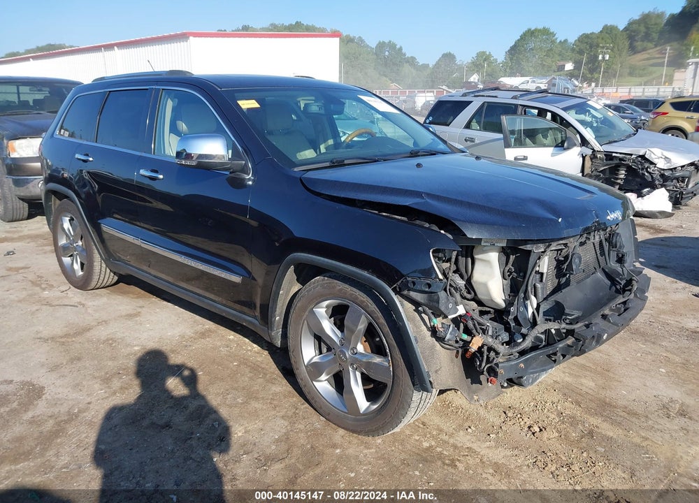 2013 JEEP GRAND CHEROKEE OVERLAND VIN: 1C4RJFCT7DC590733