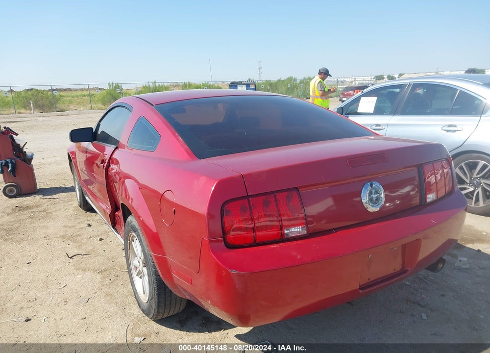 2007 FORD MUSTANG V6 DELUXE/V6 PREMIUM VIN: 1ZVFT80N975281995