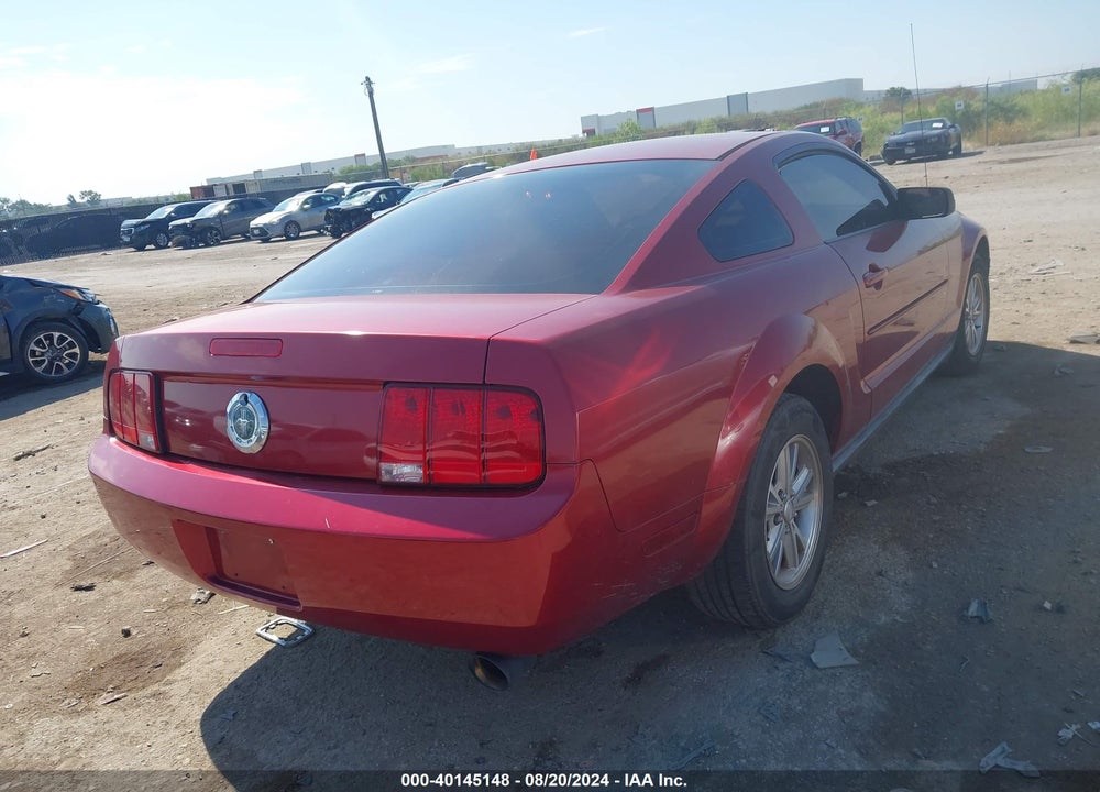 2007 FORD MUSTANG V6 DELUXE/V6 PREMIUM VIN: 1ZVFT80N975281995