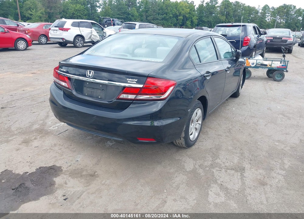 2014 HONDA CIVIC VIN: 19XFB2F54EE078086