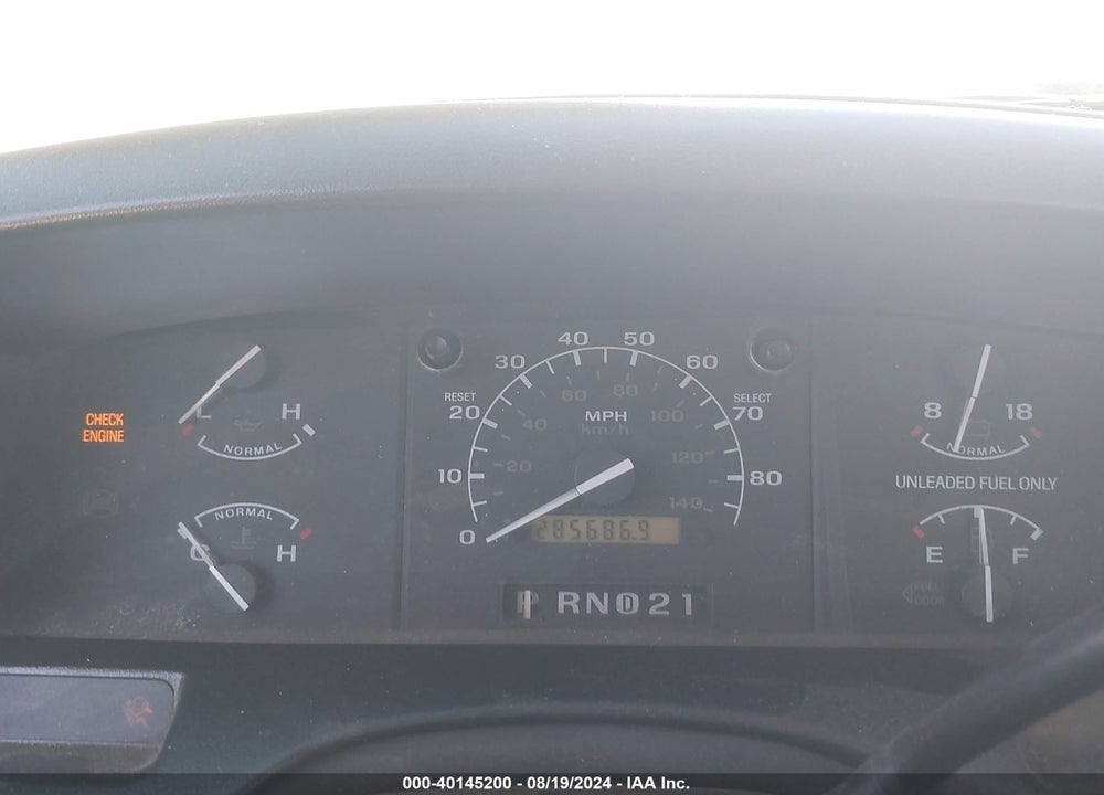 1995 FORD F150 VIN: 1FTEX15N9SKA11694