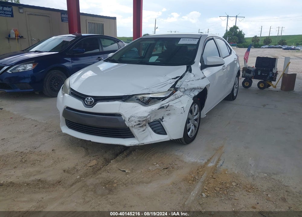 2015 TOYOTA COROLLA LE VIN: 2T1BURHE0FC311234
